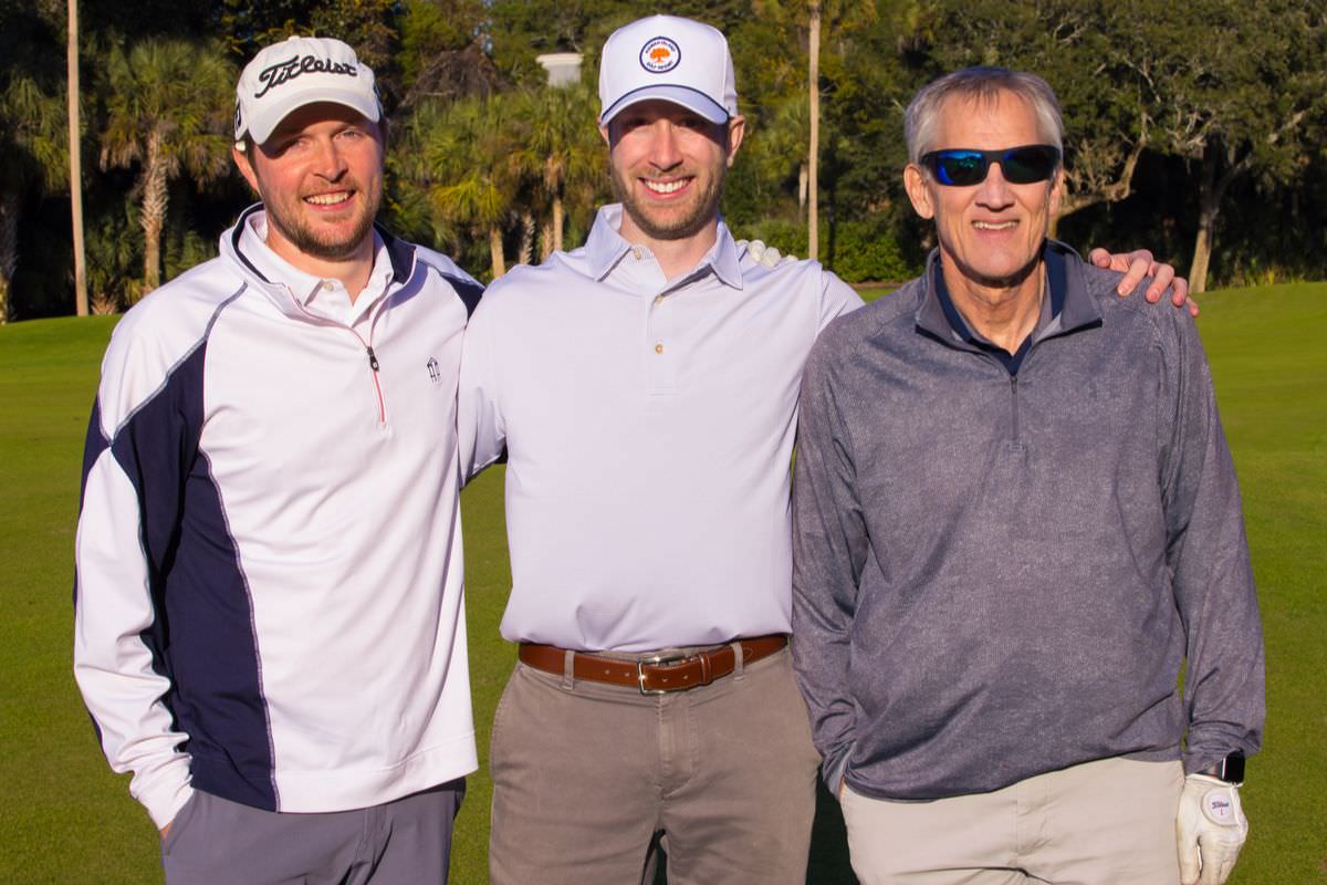 WAJ team at a charity golf tournament in Kiawah